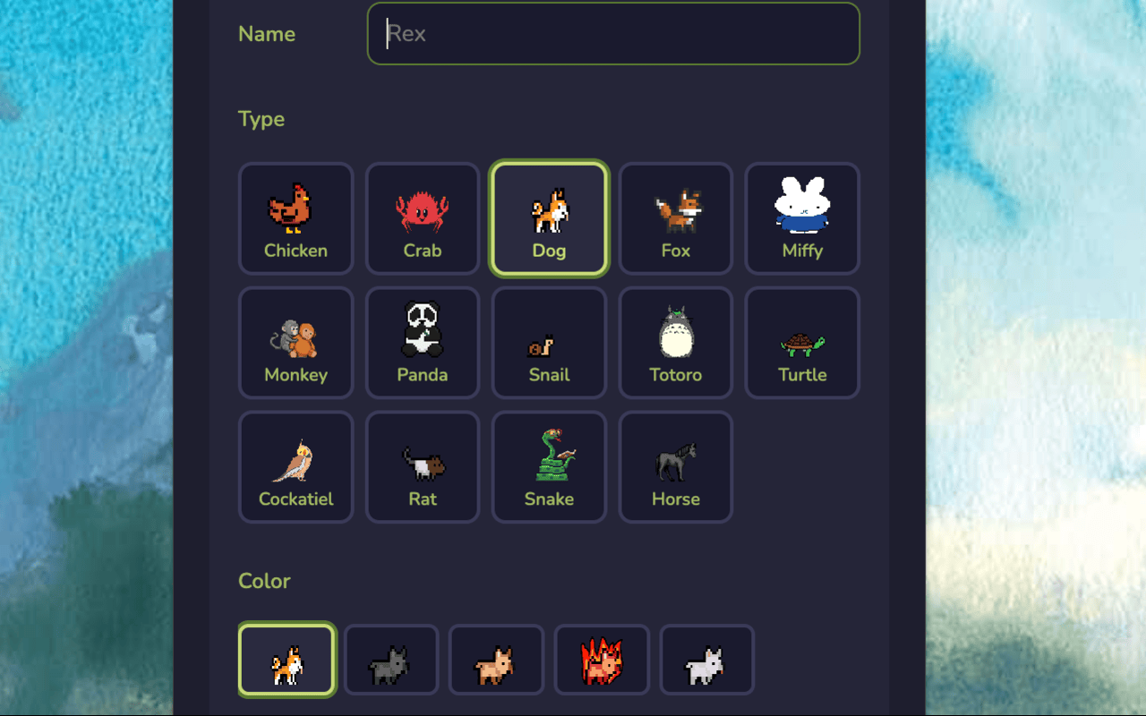 Pixel Pets - 截图 3