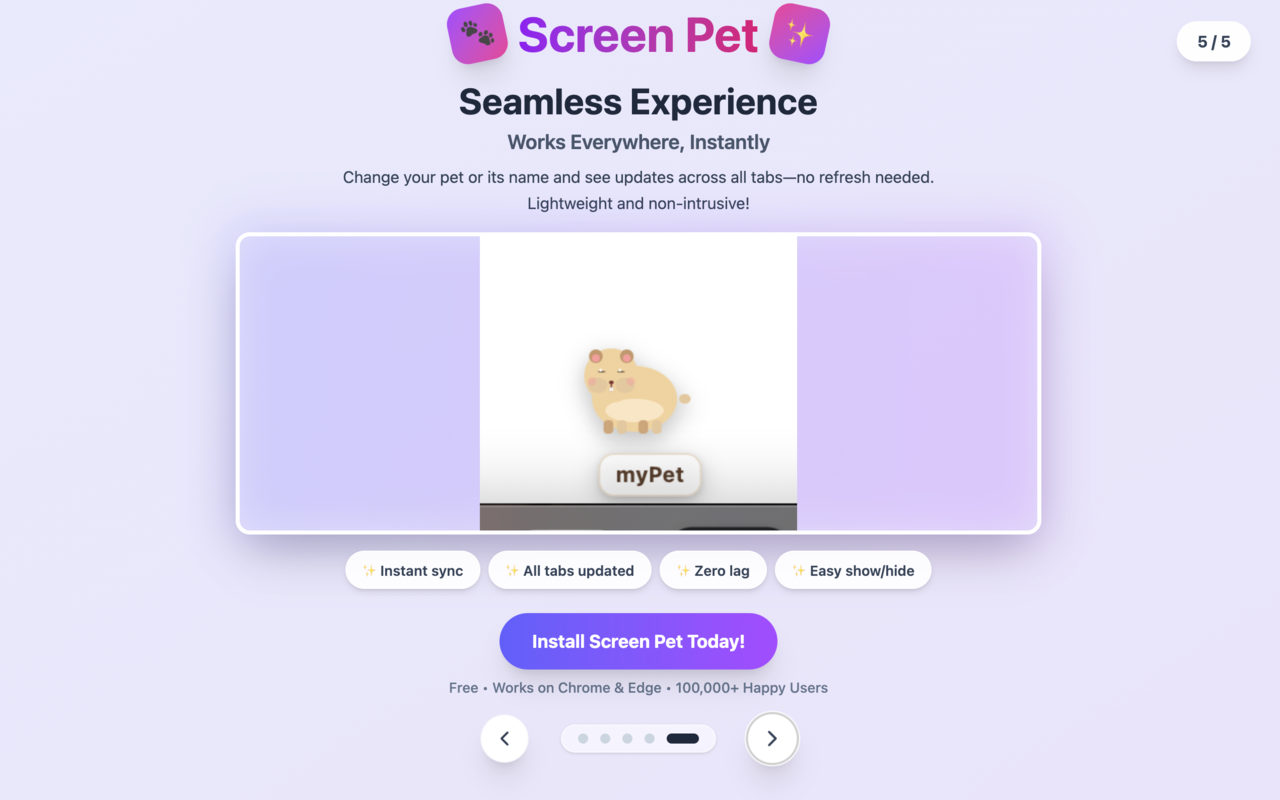 Screen Pet: Your Desktop Pal - 截图 3