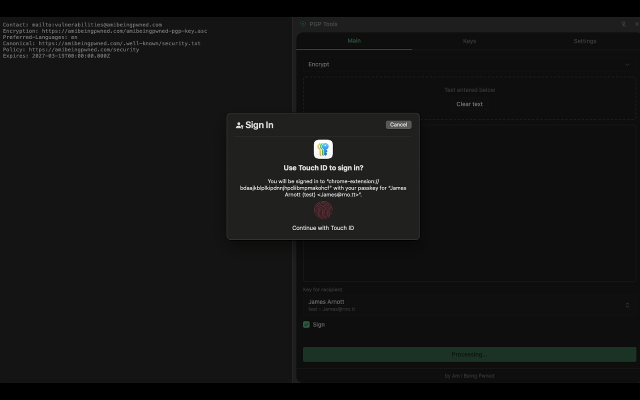PGP Tools - Encrypt, Decrypt & Sign - 截图 3