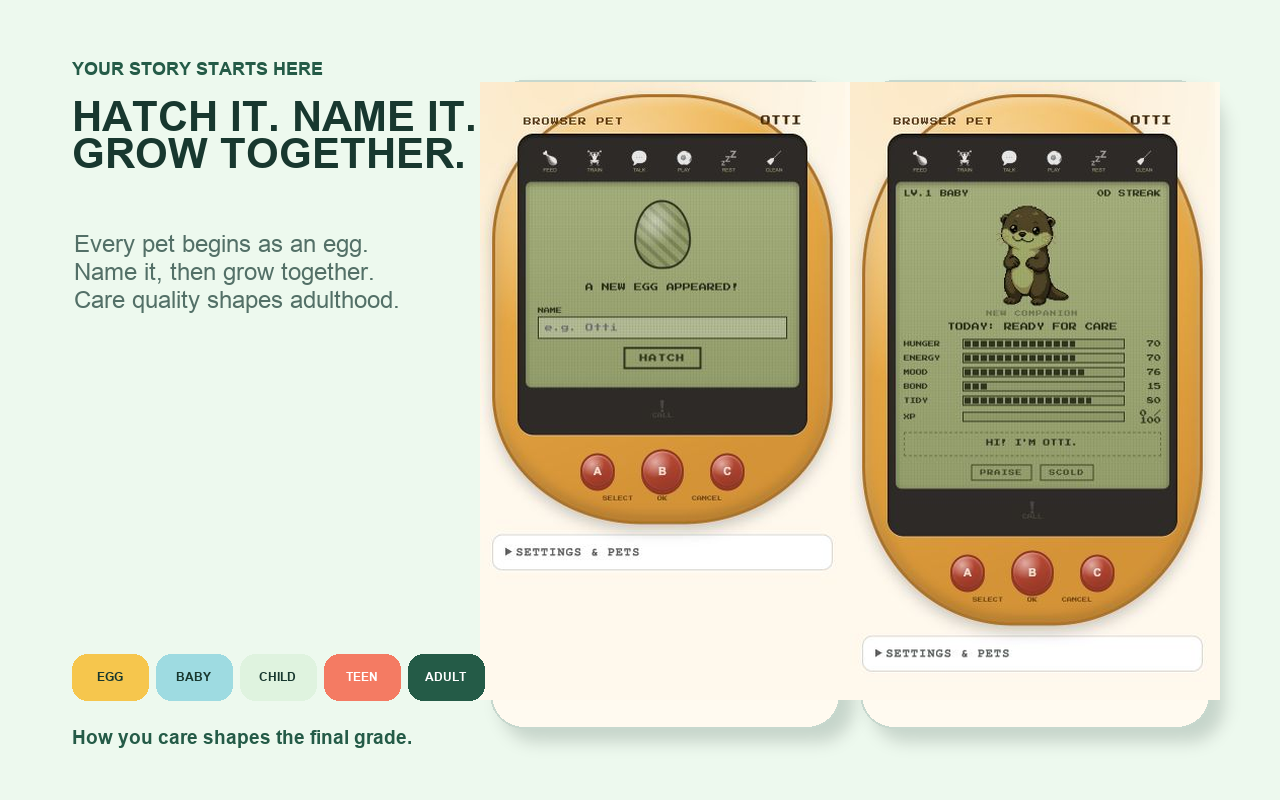Browser Pet - 截图 1