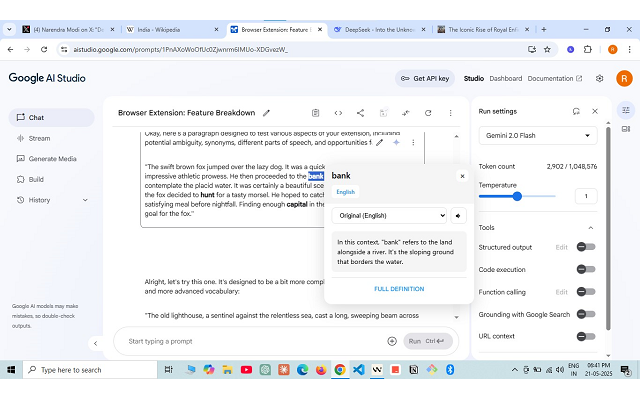 ShabdkoshAI – Context-aware AI Dictionary - 截图 2
