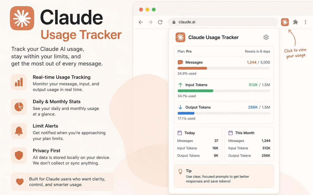 Claude Usage Tracker - 截图 2