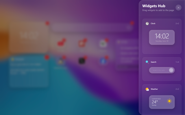 WTab - iOS 风格 Chrome 新标签页 - 截图 4