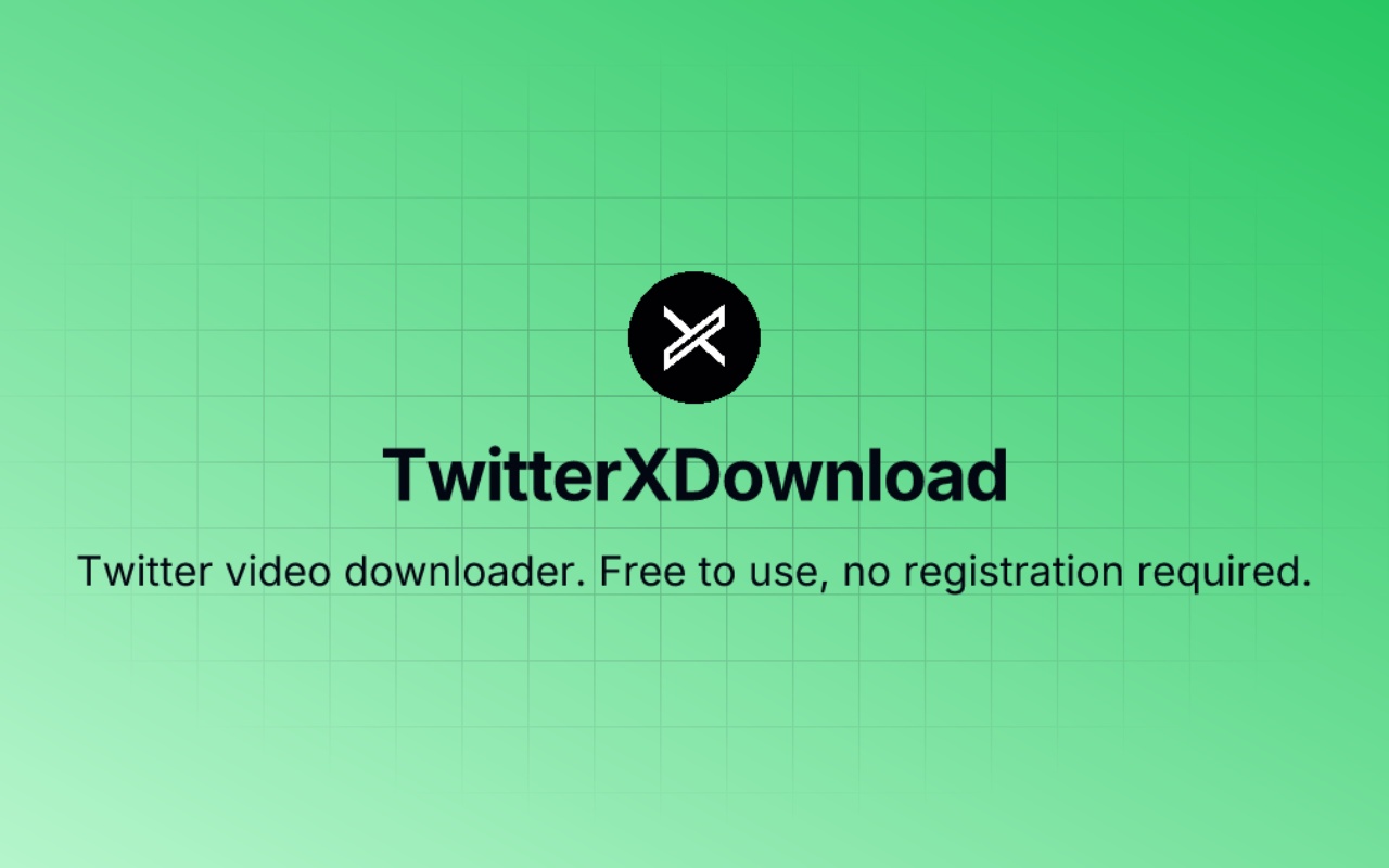 TwitterXDownload : Twitter Video Downloader - 截图 1
