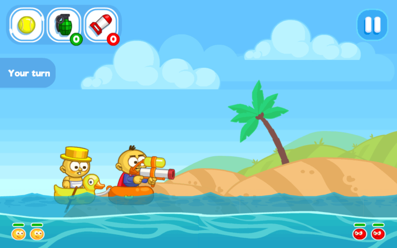 Raft Wars 游戏 - 在史诗筏战中与海盗和忍者作战! - 截图 1