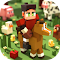 Apple Knight: Farmers Market 游戏 - 建设你的方块市场帝国！