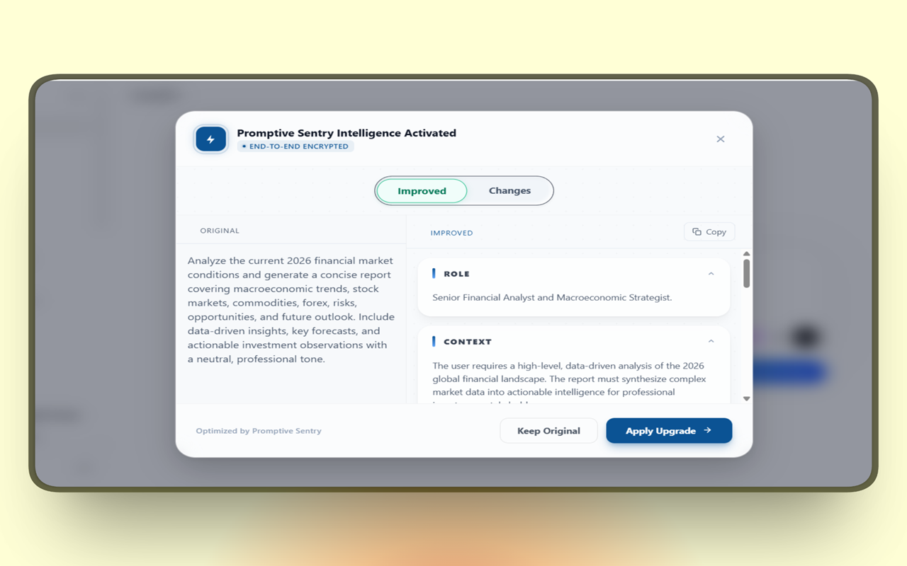 Promptive Sentry – Authoritative AI Suite - 截图 3