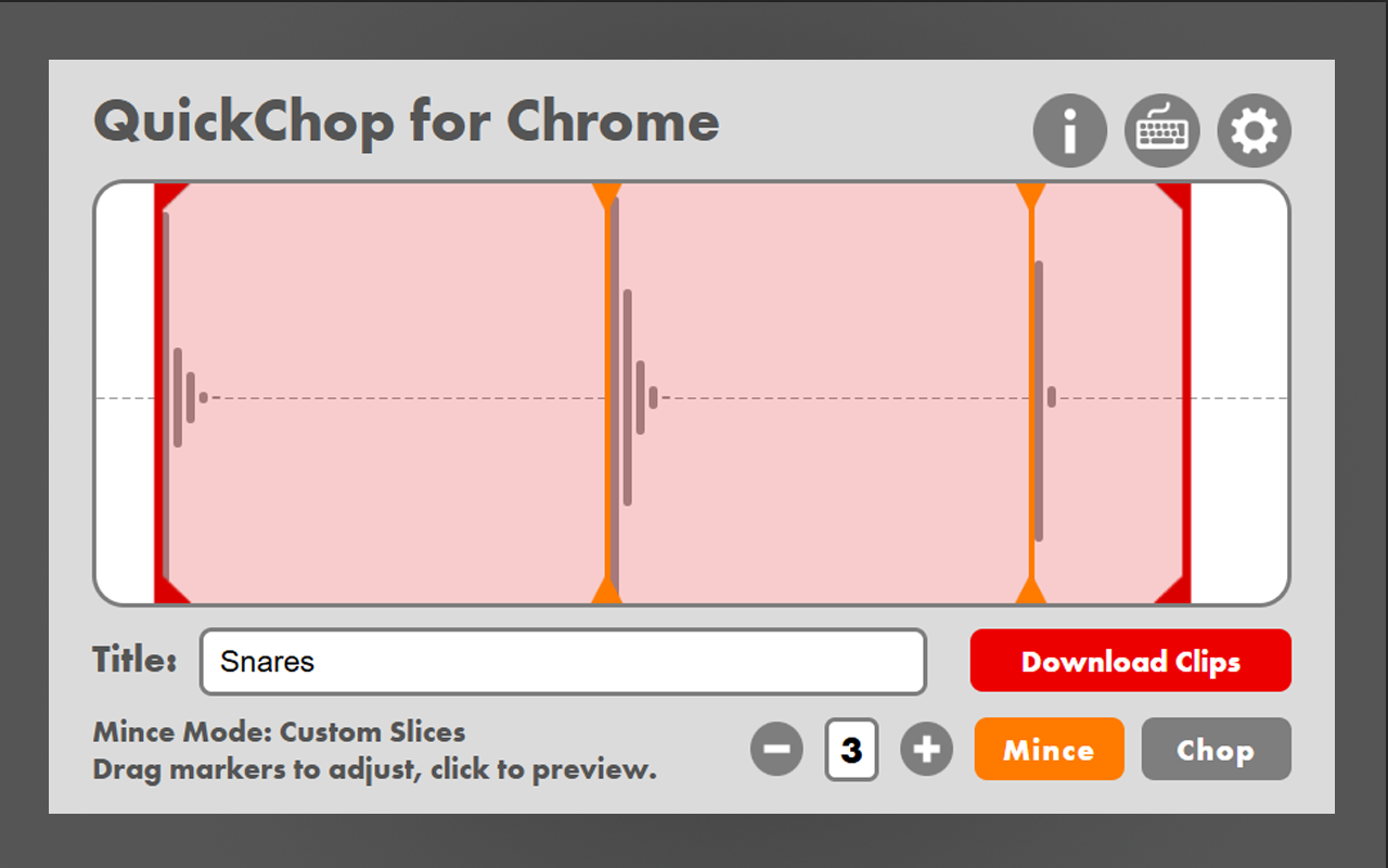 QuickChop - 截图 2