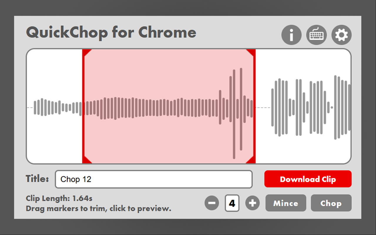 QuickChop - 截图 3