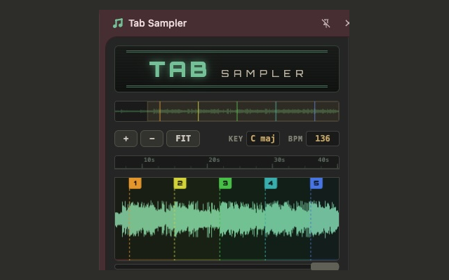 Tab Sampler - 截图 4