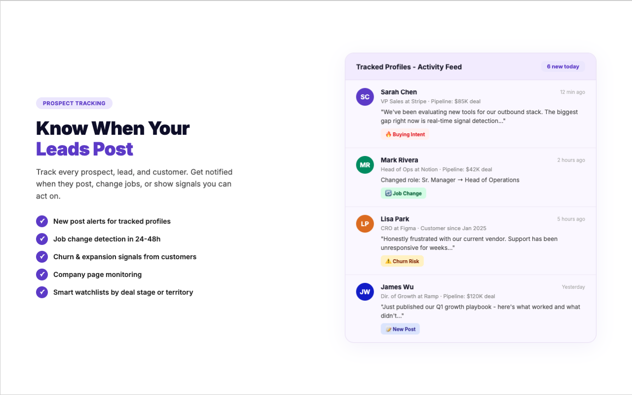 OutX - LinkedIn & Reddit Social Listening, Leads & Emails - 截图 4