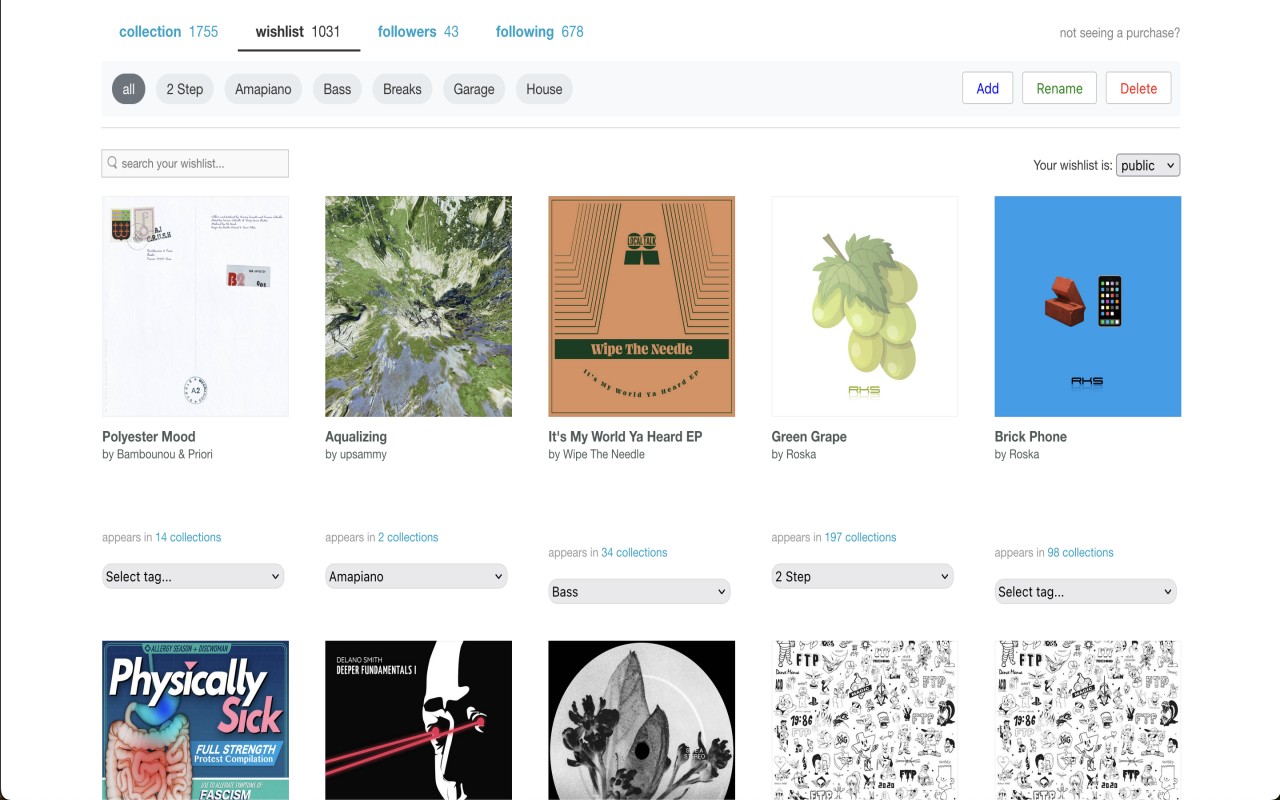 Bandcamp Tagger - 截图 1