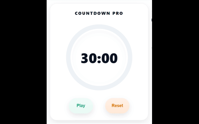 Countdown Timer Pro - 截图 1