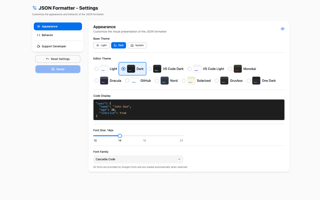 JSON Viewer - Advanced Formatter - 截图 2