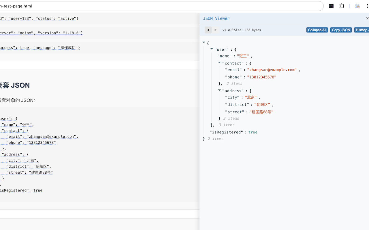 JSON Formatter & Viewer - 截图 2