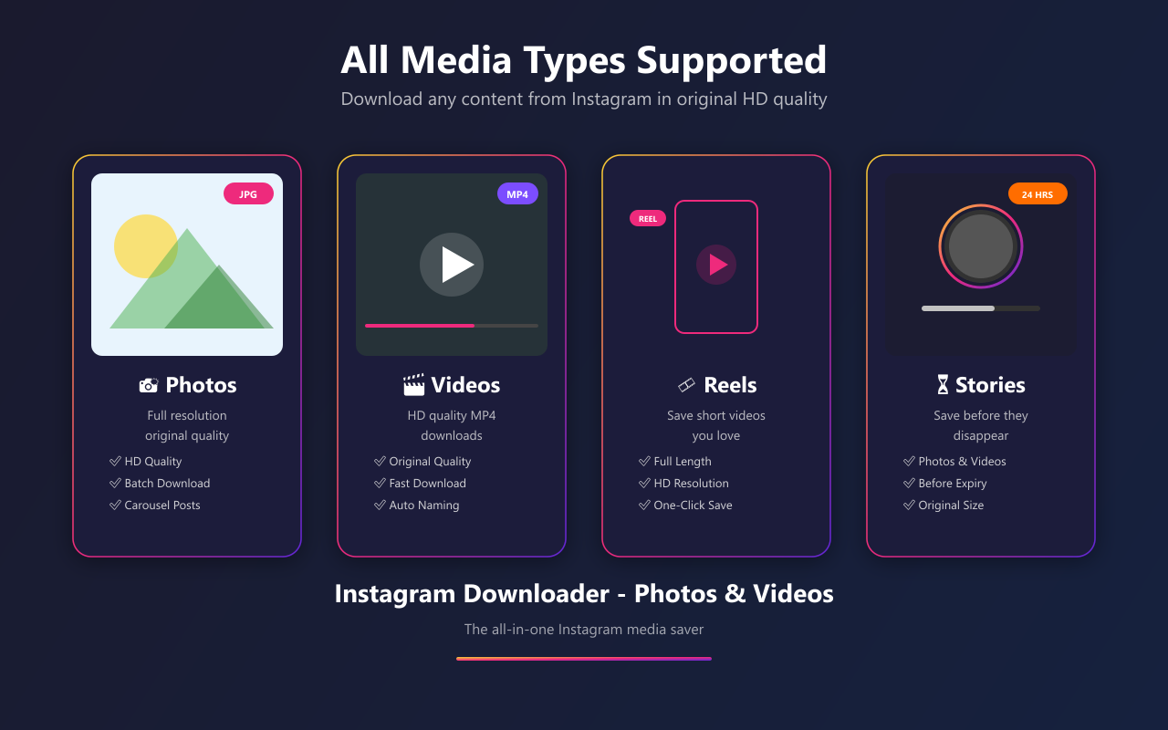 Instagram下载器 - 图片和视频 - 截图 3