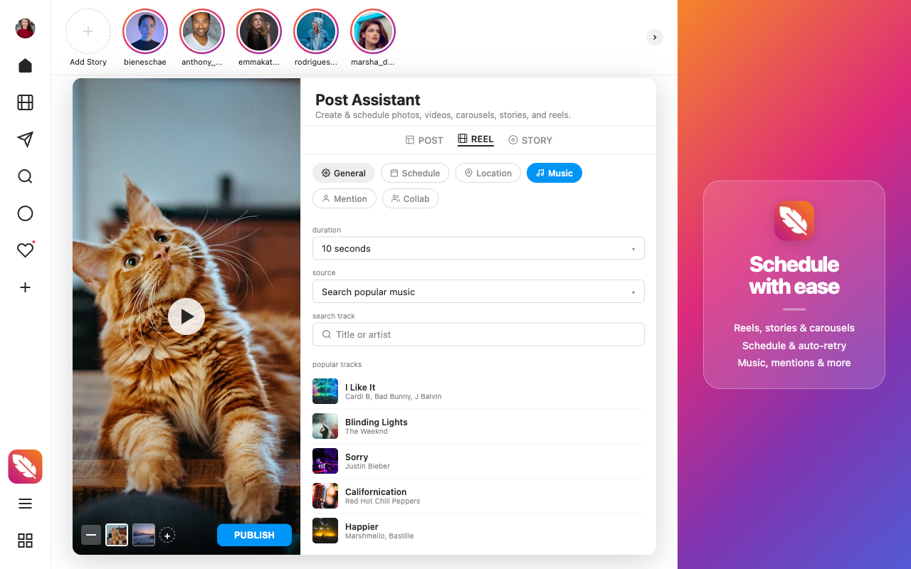 Opalite for Instagram | AI Web Client - 截图 3