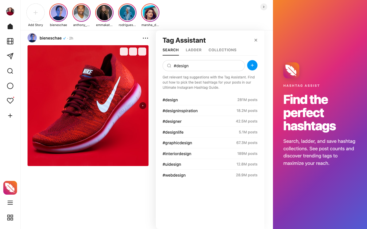 Opalite for Instagram | AI Web Client - 截图 5