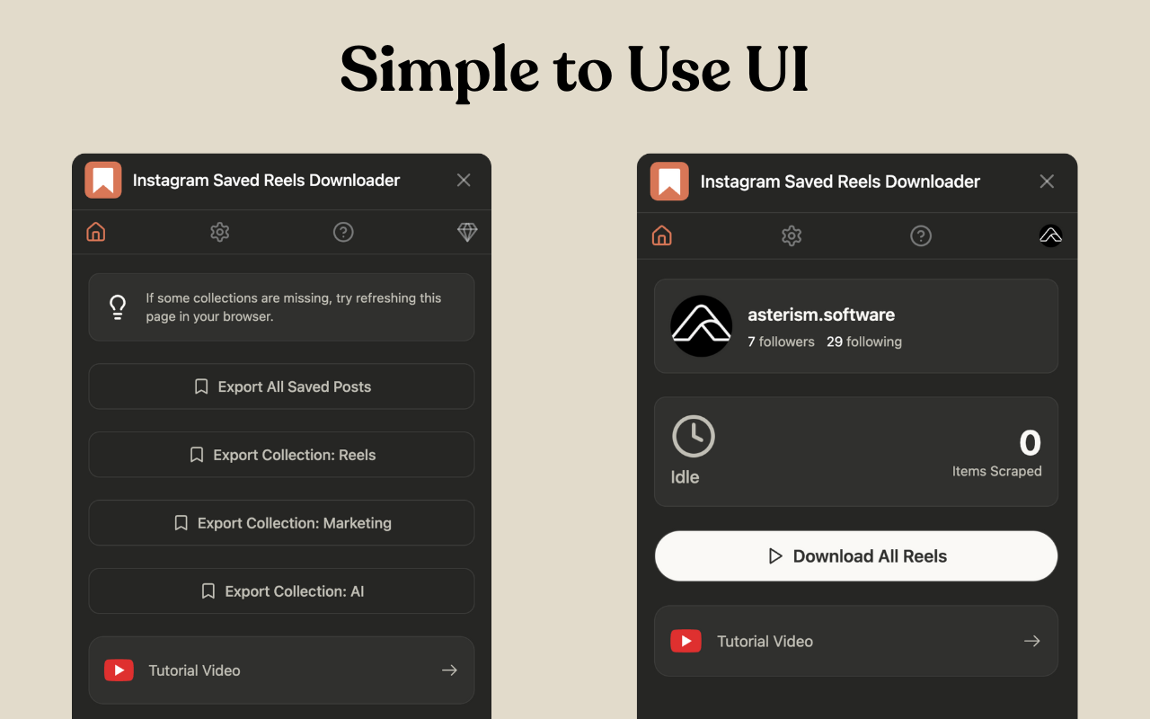 Saved Reels Downloader - 截图 1