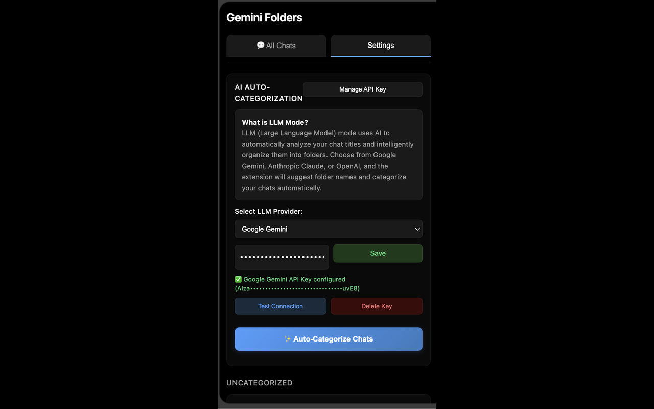 Gemini Folder Manager - 截图 4
