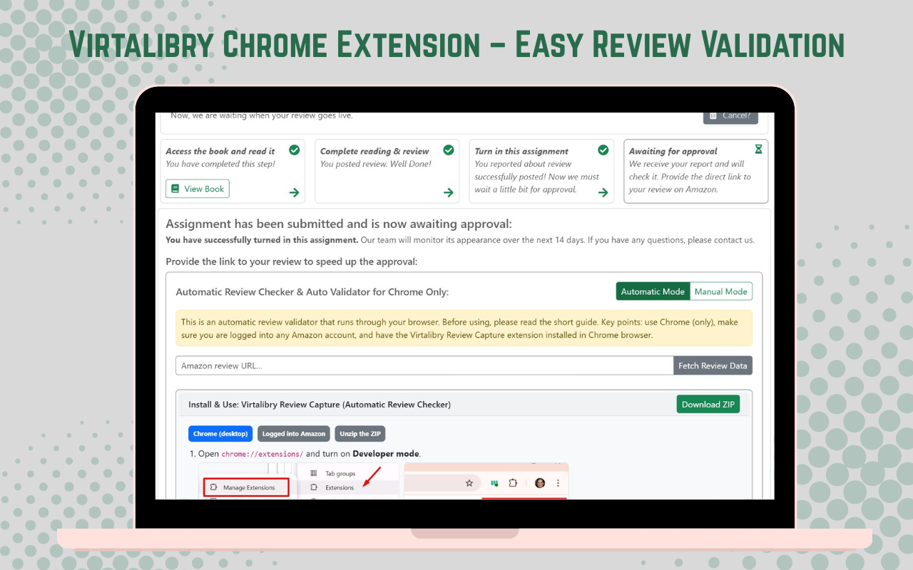 Virtalibry Review Capture - 截图 1
