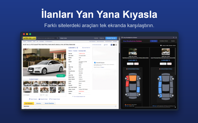 Araç Karşılaştırma - Sahibinden & Arabam Uyumlu - 截图 3