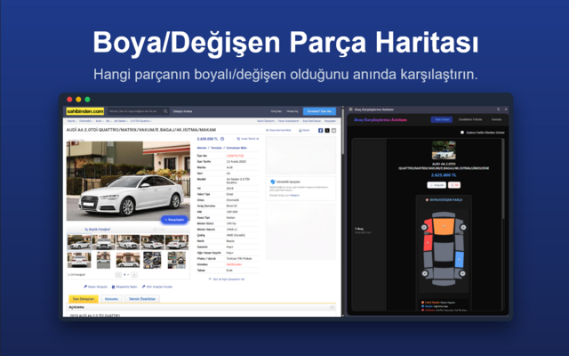 Araç Karşılaştırma - Sahibinden & Arabam Uyumlu - 截图 5