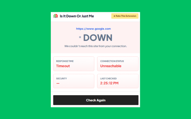 IsItDownOrJustMe - Down For Everyone Or Just Me - 截图 2