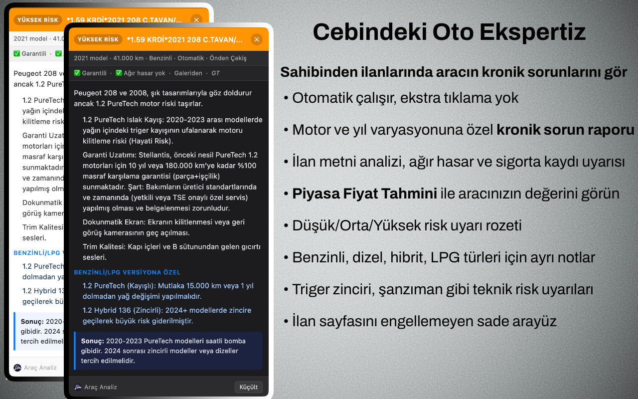 Sahibinden Araç Analizi - 截图 3