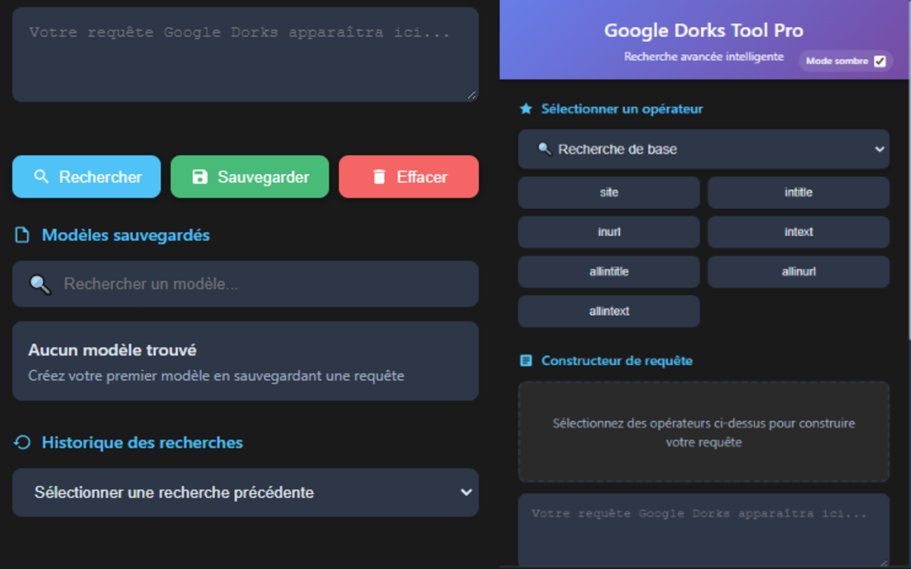 Google Dorks Tool Pro - 截图 1