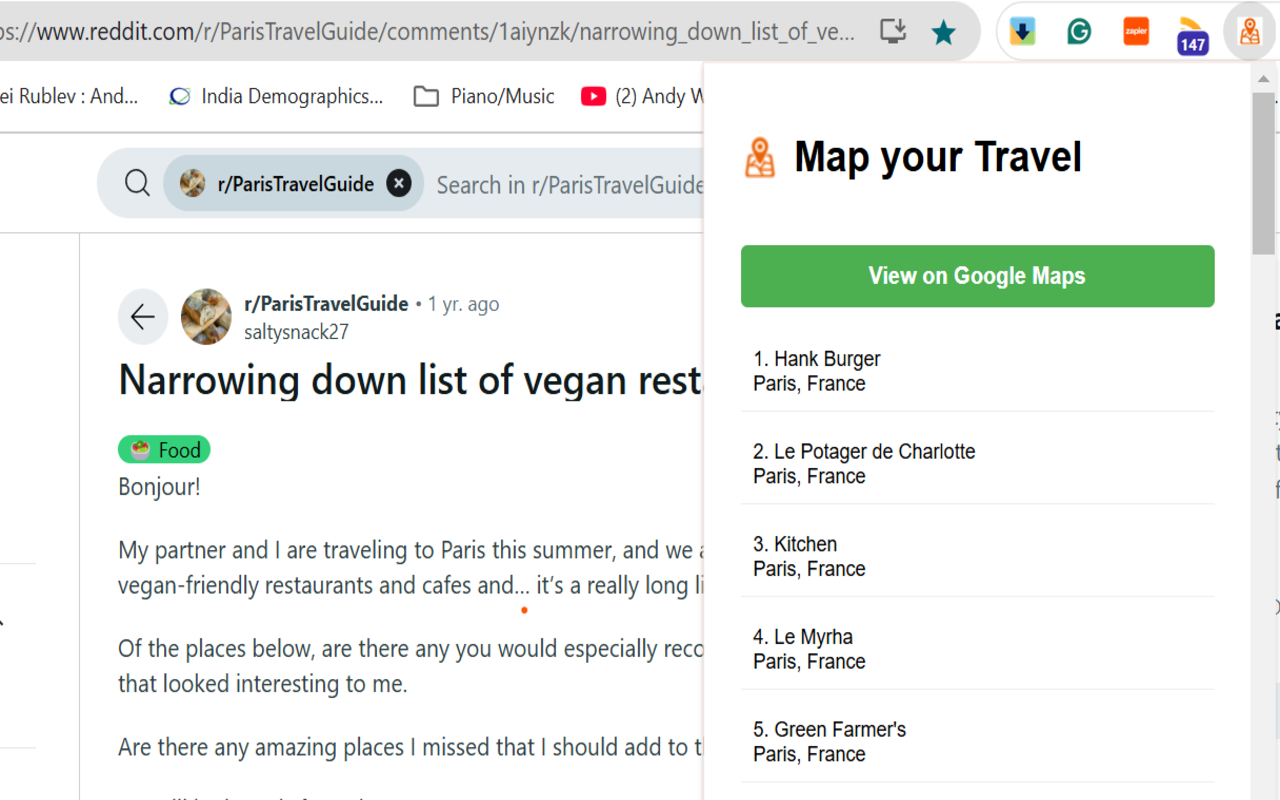Map Your Travel - 截图 1