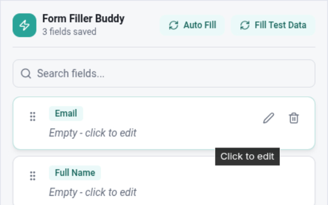 Form Filler Buddy - 截图 2