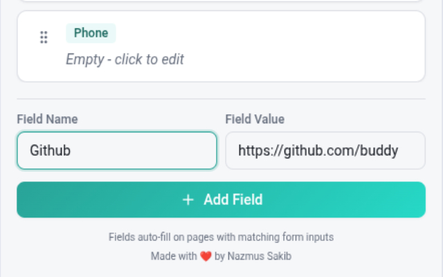 Form Filler Buddy - 截图 4
