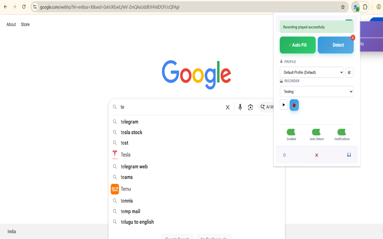 AutoFill Pro - Smart Profiles, Recorder By Patilweb - 截图 3