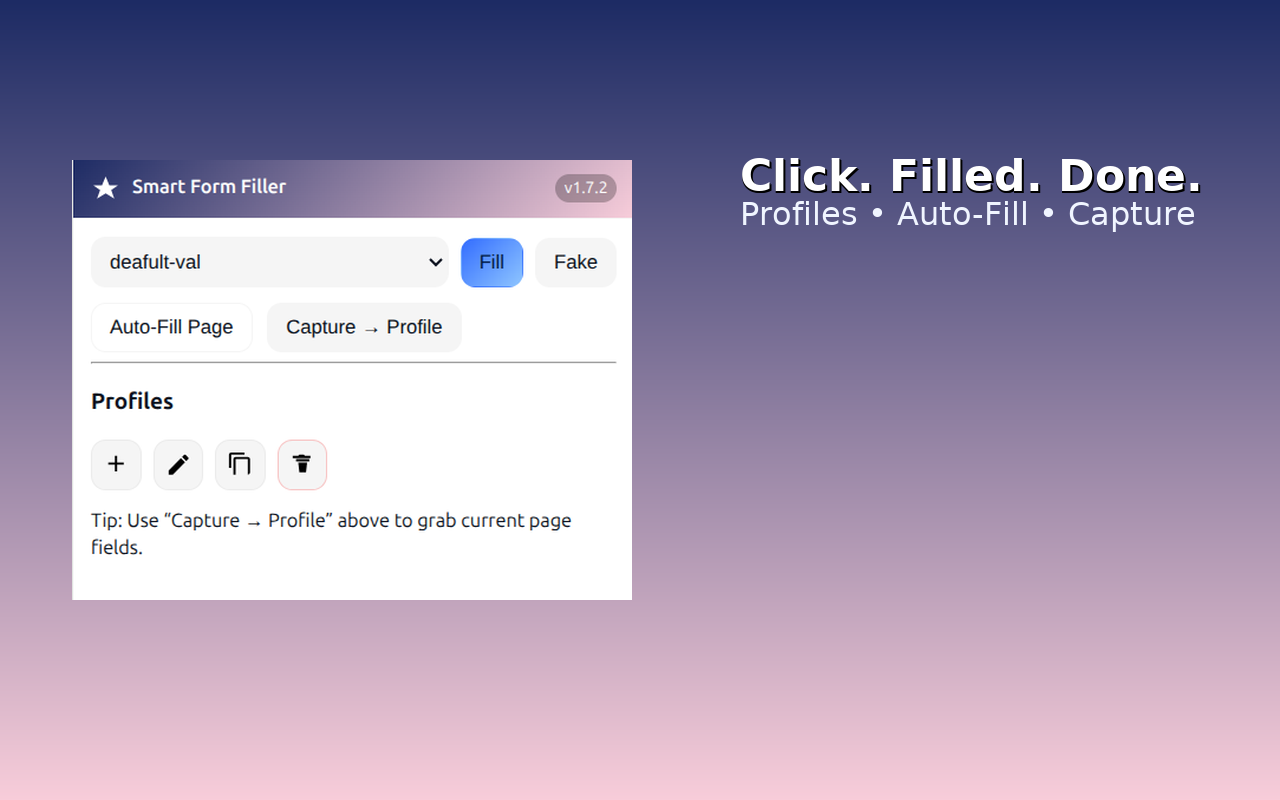 Smart Form Filler - 截图 2