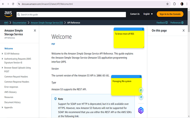 Sticky Web Notes - 截图 5