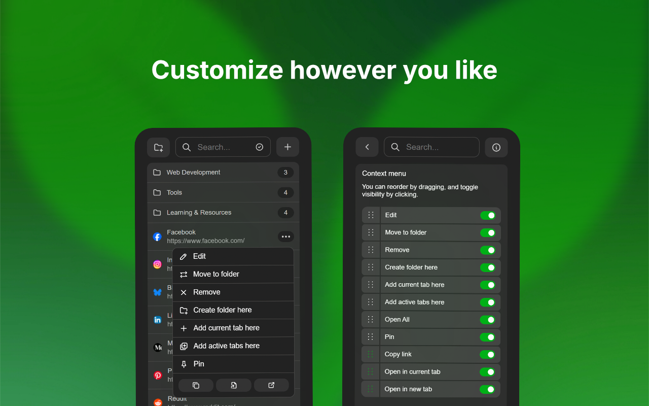 Markleaf: Bookmark Manager - 截图 2
