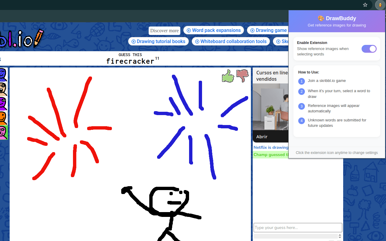 DrawBuddy for skribbl.io - 截图 2