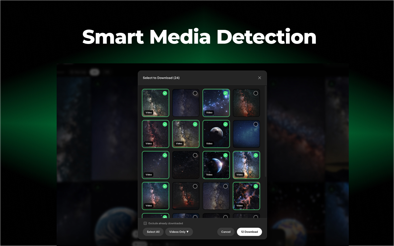 Smart Media Downloader for Grok - 截图 2