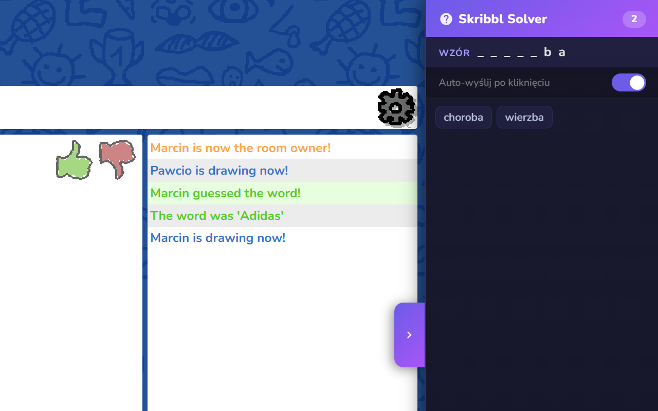 Skribbl Solver PL - 截图 3