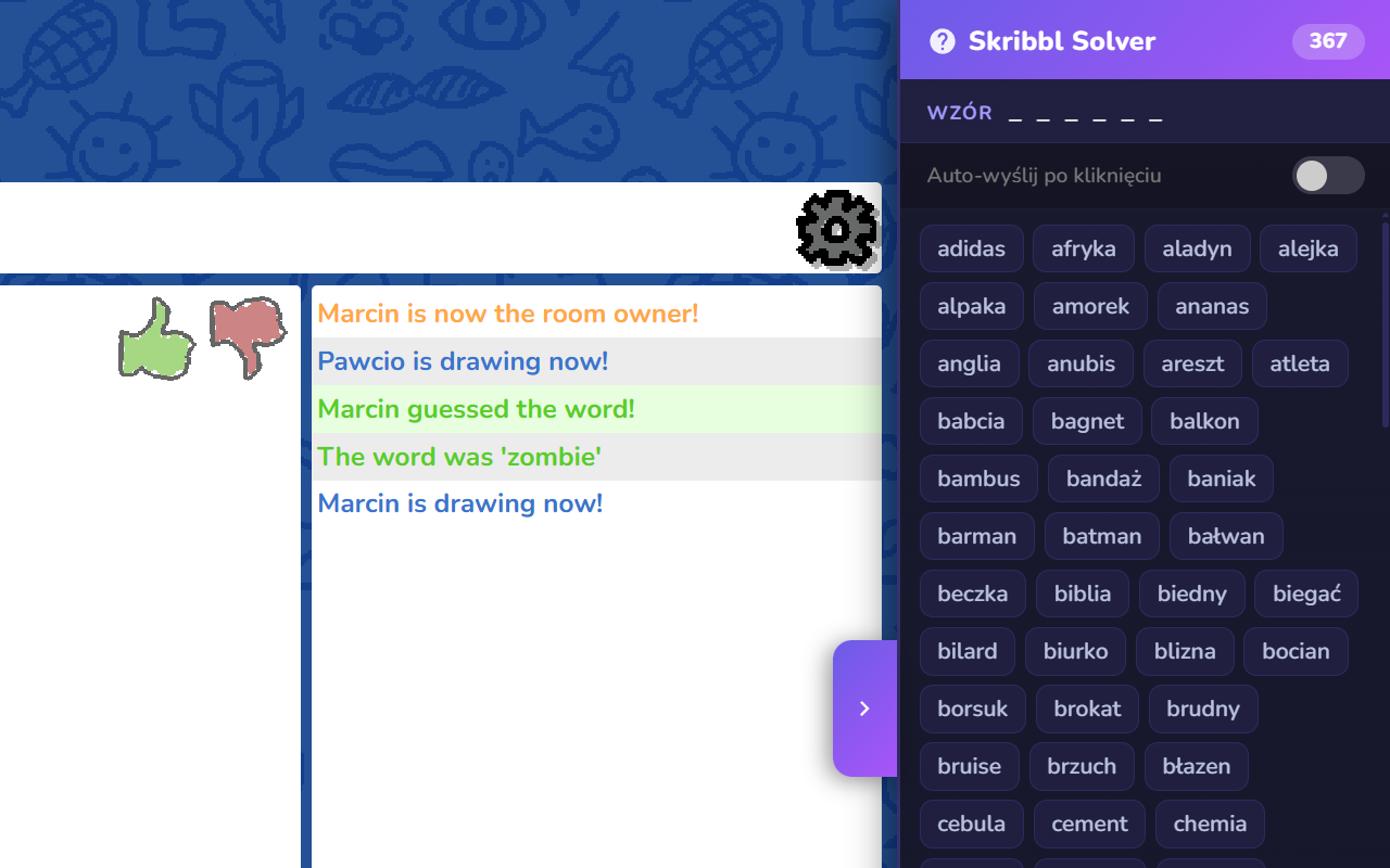 Skribbl Solver PL - 截图 4