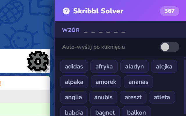Skribbl Solver PL - 截图 5