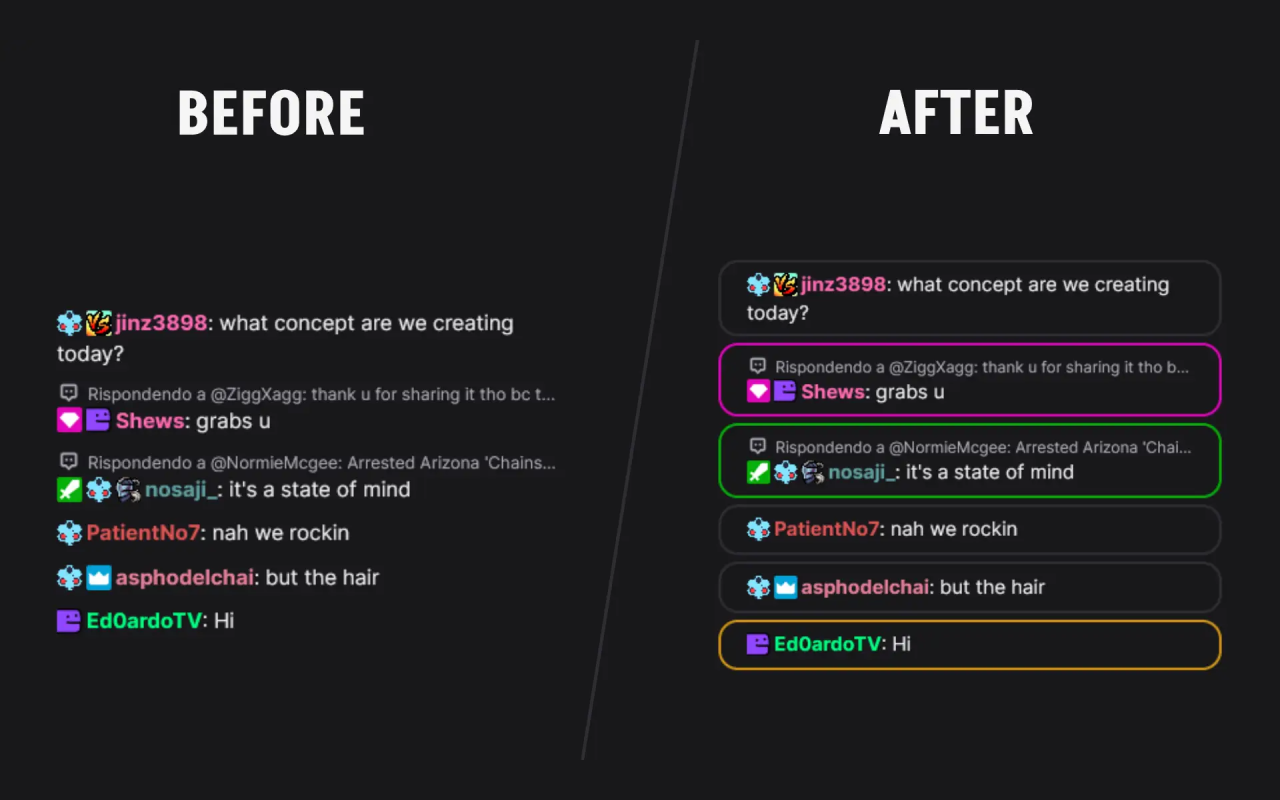 Twitch Chat Beautify - 截图 2