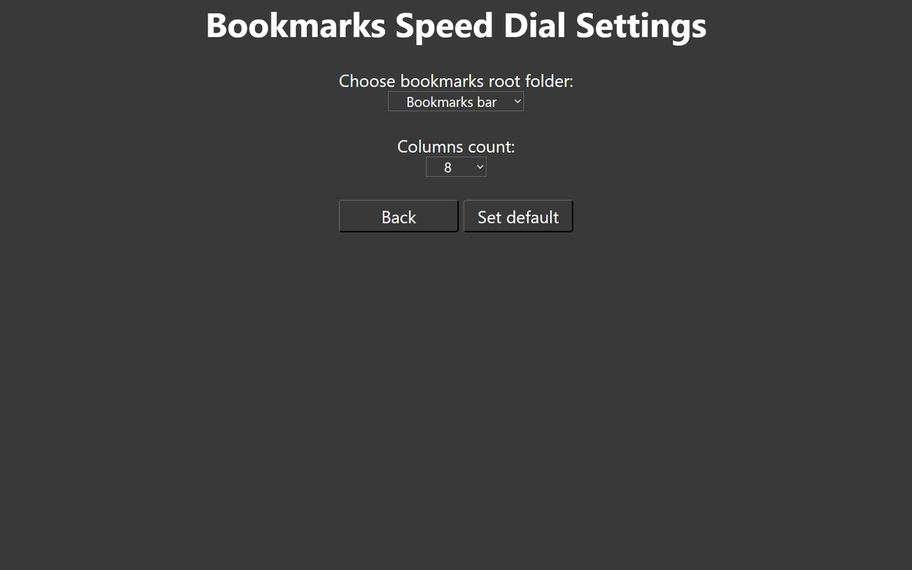 Bookmarks Speed Dial - 截图 4