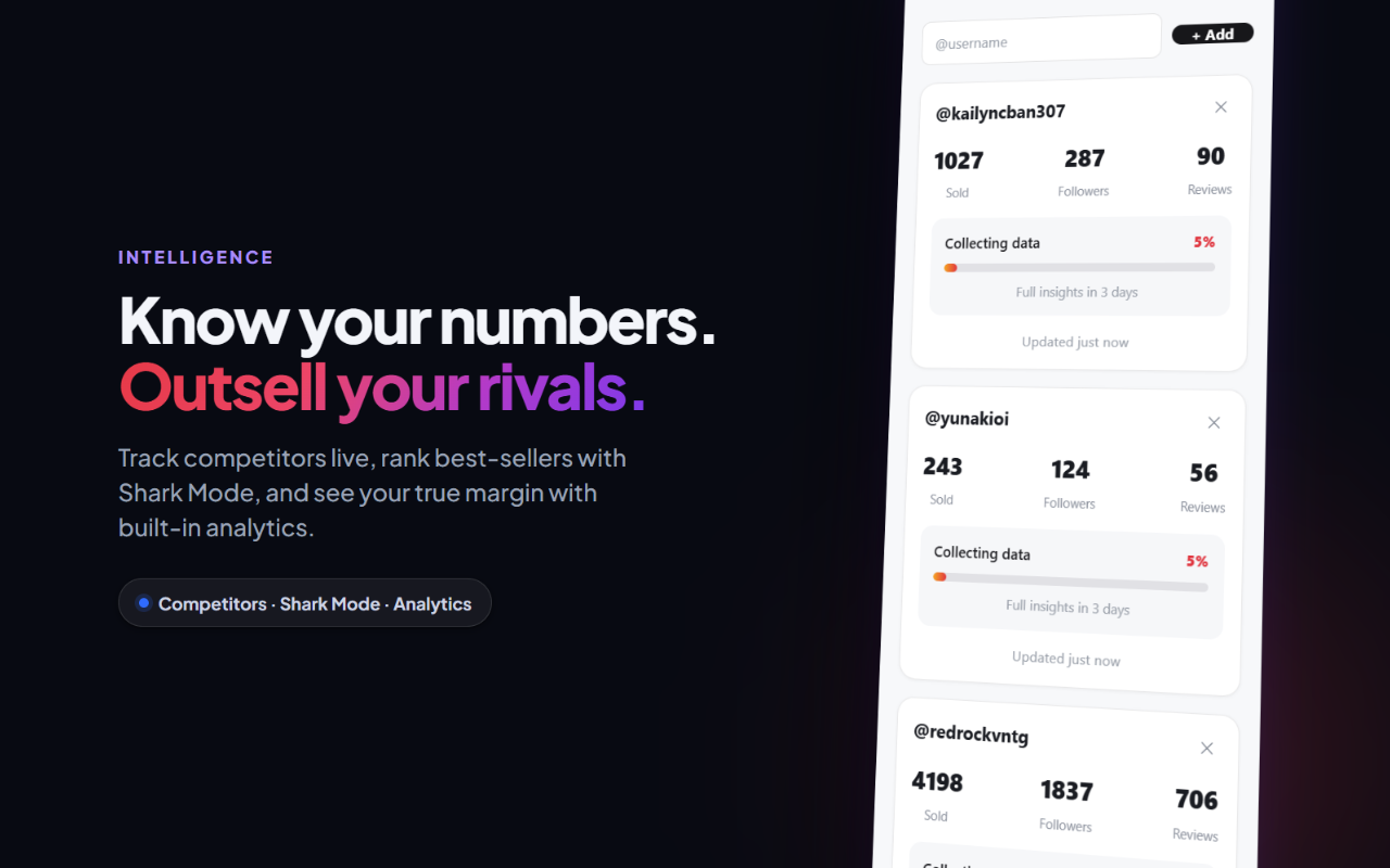 Listley - AI Depop Seller Automator - 截图 4
