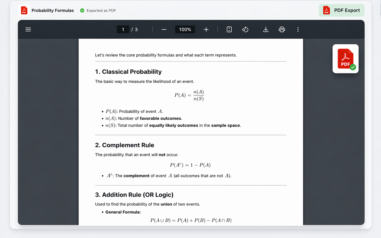Gemini 聊天导出器:保存为 PDF、Word、Docs、Notion - 截图 5