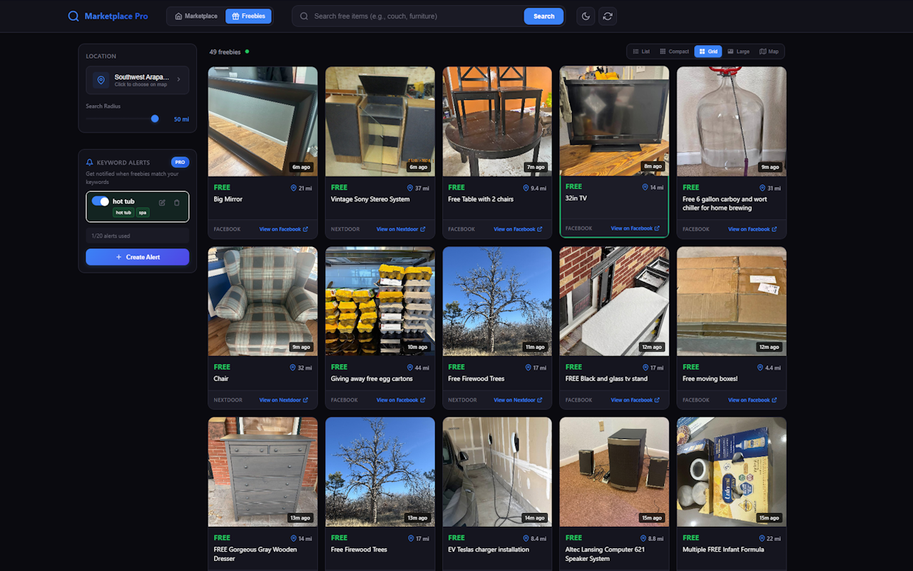 Marketplace Pro - 截图 2