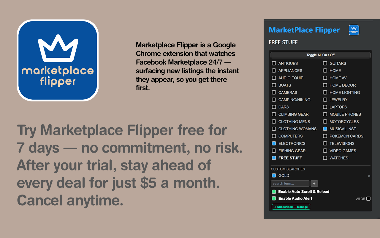 Marketplace Flipper - 截图 2