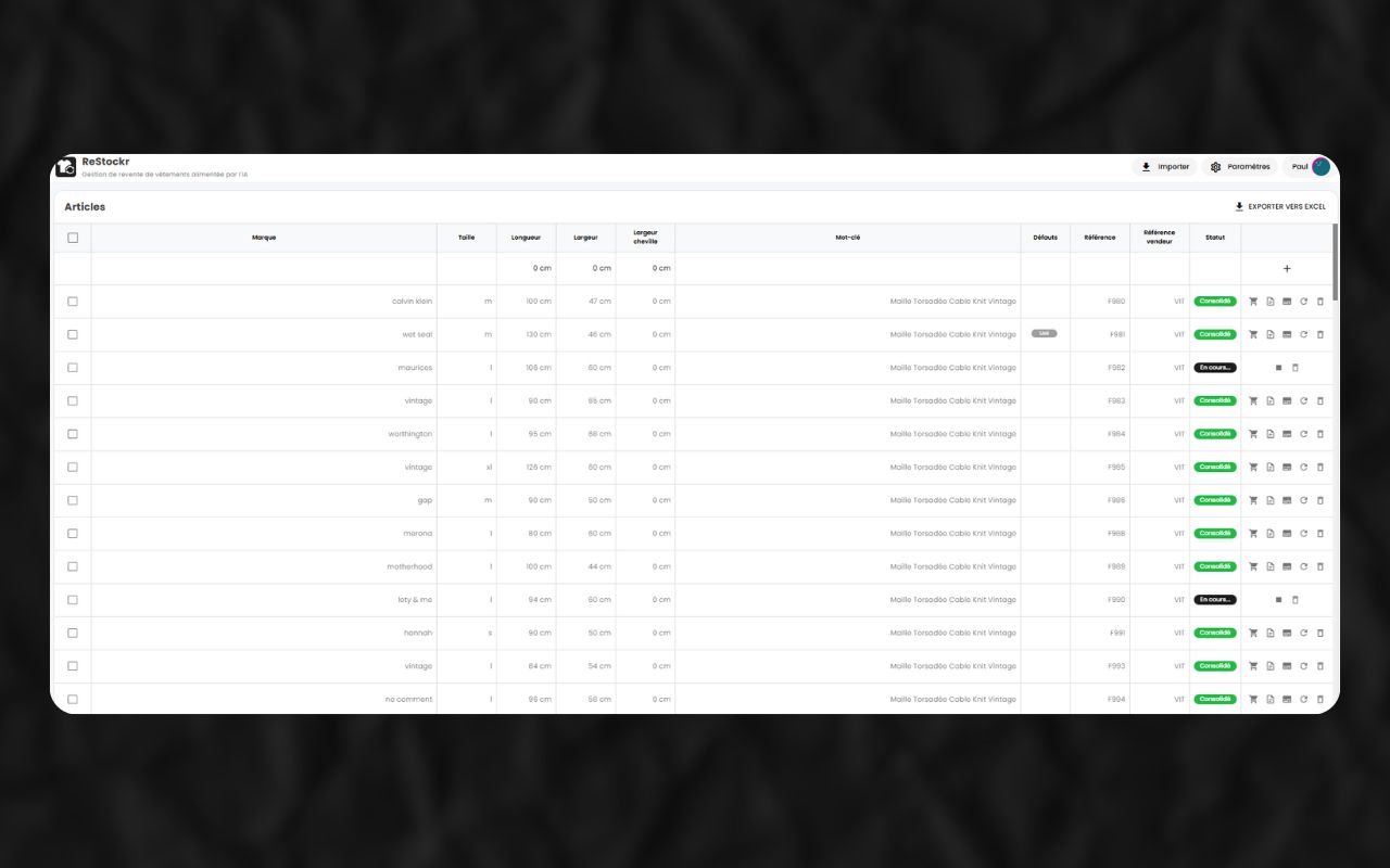 ReStockr Extension - 截图 2