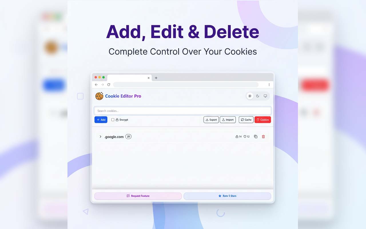 Cookie Editor Pro - Cookie Manager Advance - 截图 3